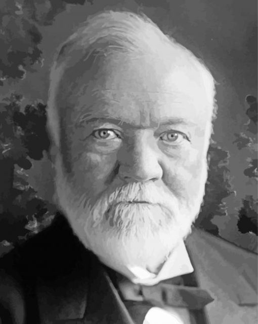 Close Up Andrew Carnegie Diamond Painting