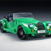 Green Vintage Morgan Car Diamond Painting