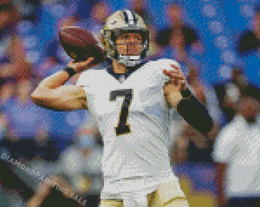 Handsome Taysom Hill Diamond Painting