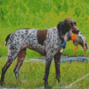 Hunter German Shorthaired Dog Diamond Painting