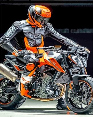 Ktm Duke Motocross Diamond Painting