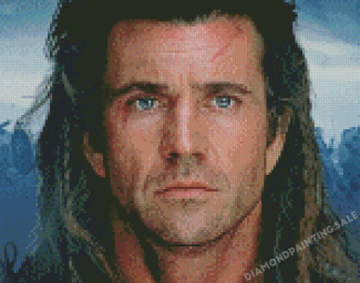 Movie Character William Wallace Diamond Painting