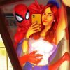 Spider Man And Mary Jane Diamond Painting