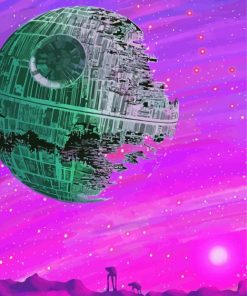 Star Wars Death Star Diamond Painting
