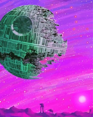 Star Wars Death Star Diamond Painting