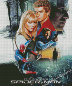 The Amazing Spider Man Movie Poster Diamond Painting