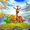 The Land Before Time Animation Art Diamond Painting