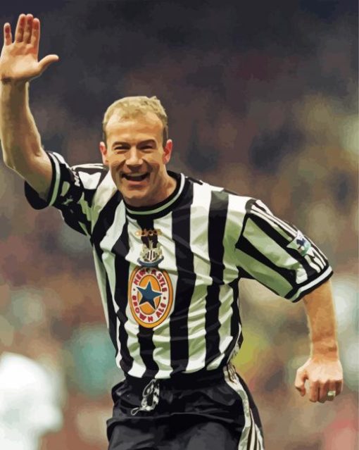 Alan Shearer Football Player Diamond painting