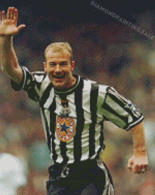 Alan Shearer Football Player Diamond painting