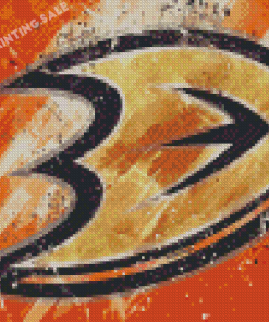 Anaheim Ducks NHL Logo Diamond Painting