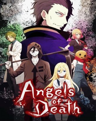 Angels Of Death Anime Diamond Painting