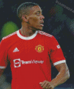 Anthony Martial Manchester United Diamond Painting