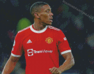 Anthony Martial Manchester United Diamond Painting