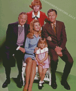 Bewitched Tv Show Characters Diamond Painting