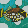 Clown Triggerfish Art Diamond Painting