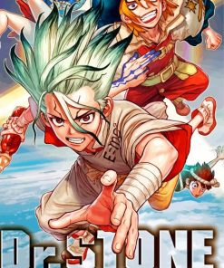 Dr Stone Anime Poster Diamond Painting