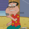 Glenn Quagmire Animation Character Diamond Painting