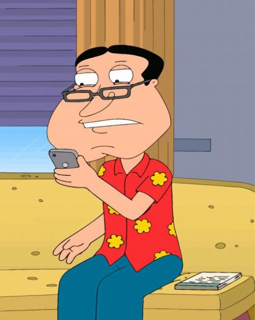 Glenn Quagmire Animation Character Diamond Painting