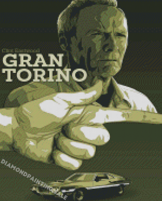 Gran Torino Poster Diamond Painting