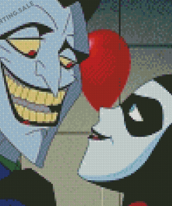 Joker And Harley Cartoon Diamond Painting