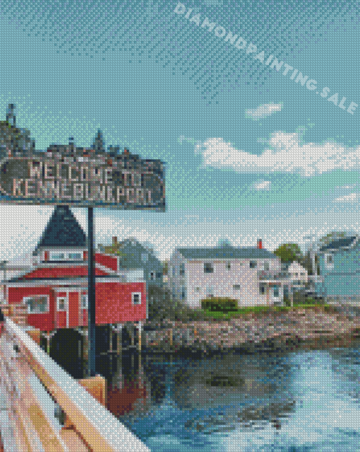 Kennebunkport Maine Diamond Painting