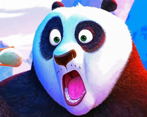 Kung Fu Panda Animation Diamond Painting