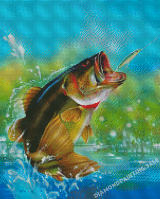 Largemouth Bass Diamond Painting