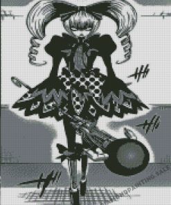 Magical Girl Apocalypse Manga Character Diamond Painting