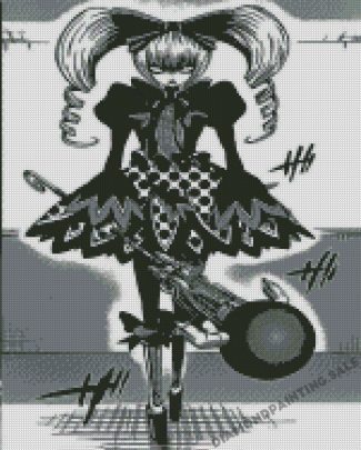 Magical Girl Apocalypse Manga Character Diamond Painting