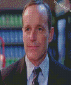 Phil Coulson Character Diamond Painting