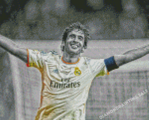 Raul Gonzalez Football Player Diamond Painting