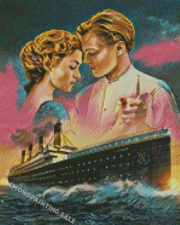 Rose And Jack Titanic Diamond Painting