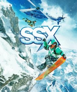 SSX Game Poster Diamond Painting