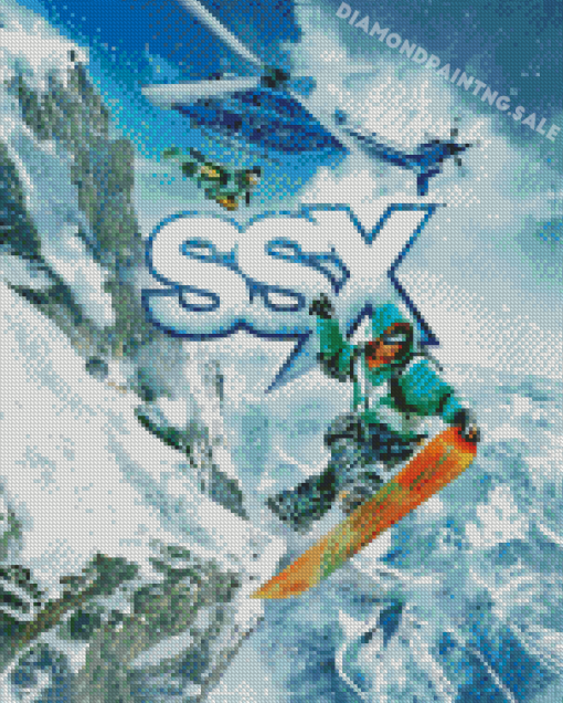 SSX Game Poster Diamond Painting