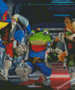 Star Fox Diamond Painting