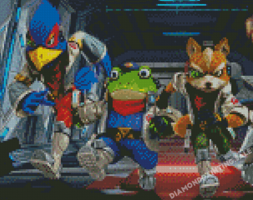 Star Fox Diamond Painting