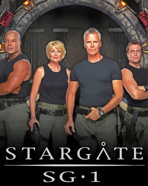 Stargate SG1 Diamond Painting