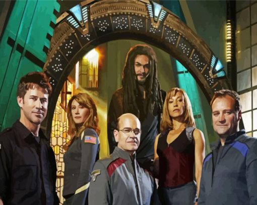 Stargate Atlantis Serie Diamond Painting