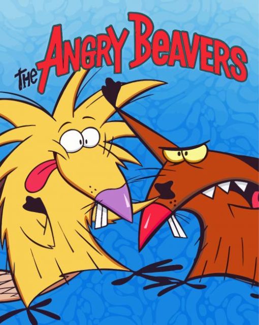 The Angry Beavers Diamond Painting