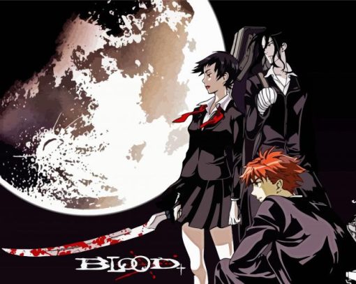 The Blood Plus Anime Diamond Painting