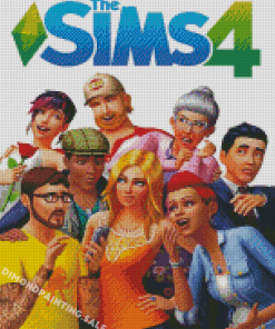The Sims Game Diamond Painting