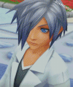 Zexion Kingdom Hearts Character Diamond Painting