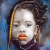 Aesthetic African Child Art Diamond Painting