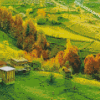 Aesthetic Country Landscape Diamond Painting