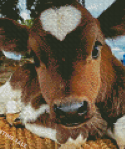 Aesthetic Cute Cows Diamond Painting