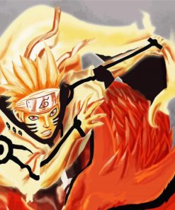 Aesthetic Kurama And Naruto Anime Diamond Painting