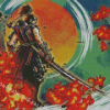 Aesthetic Samurai Warriors Video Game Diamond Painting