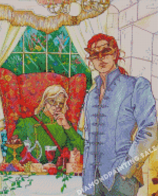 Aesthetic Tamlin Characters Diamond Painting