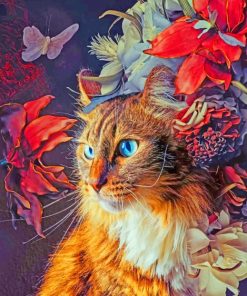 Aesthetic Cat Diamond Painting
