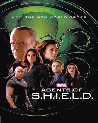 Agent Of Shield Poster Diamond Painting